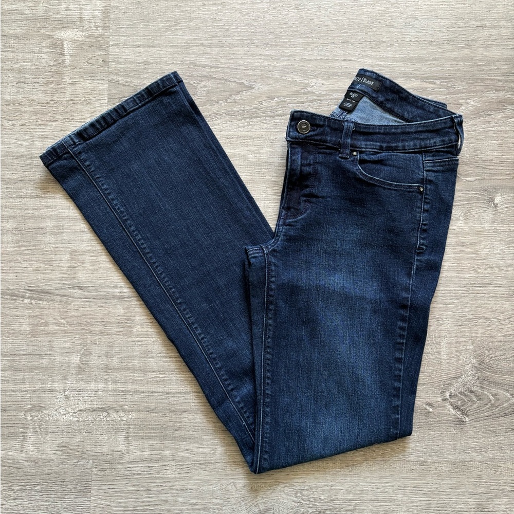 White House Black Market Blue flare Leg Jeans